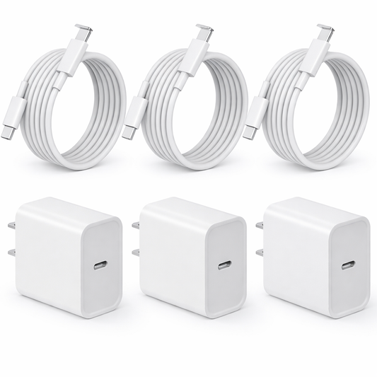 Cargador de iPhone de Carga Súper Rápida 20W PD, Cargador de Pared con Cable de Carga de 1.8 m Compatible con iPhone 14/14 Pro Max/13/13 Pro Max/12/12 Pro/12 Pro Max/11/11 Pro