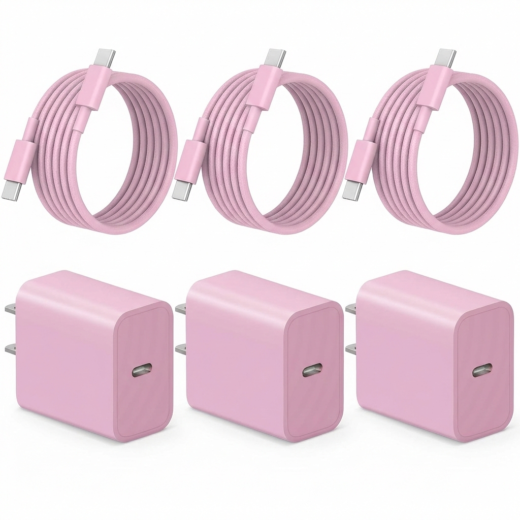 Cargador de iPhone de Carga Súper Rápida 20W PD, Cargador de Pared con Cable de Carga de 1.8 m Compatible con iPhone 14/14 Pro Max/13/13 Pro Max/12/12 Pro/12 Pro Max/11/11 Pro